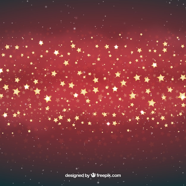 Free Vector shiny red star background design