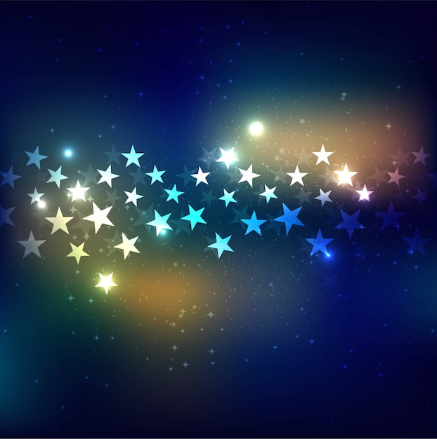 Free vector shiny stars background