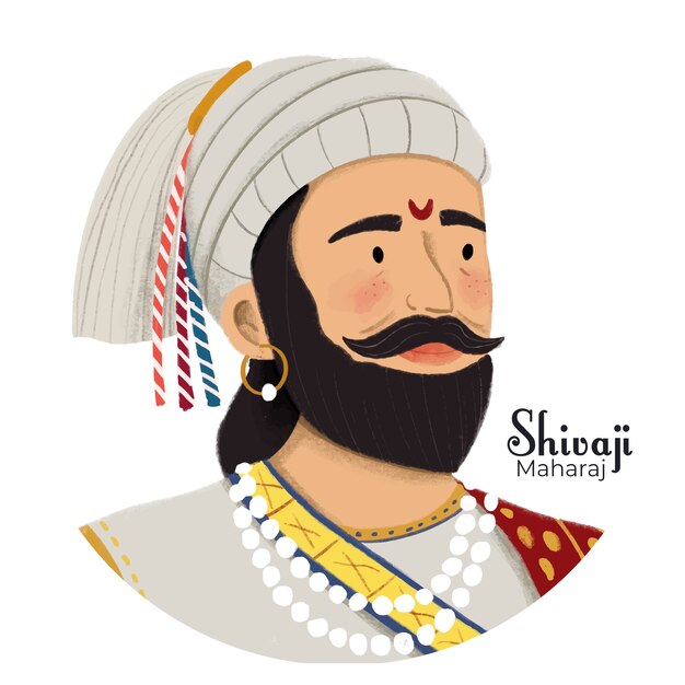 Shivaji maharaj illustration