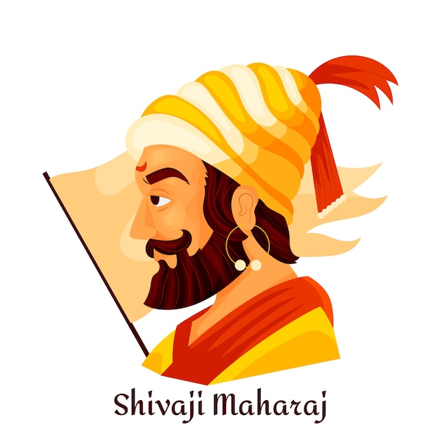 Shivaji maharaj illustration