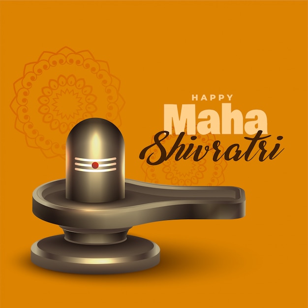 shivling idol for maha shivratri festival