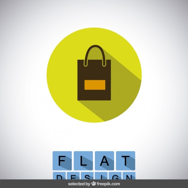 Free Vector shopping bag icon