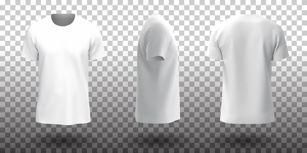 short sleeves white t-shirt mockup