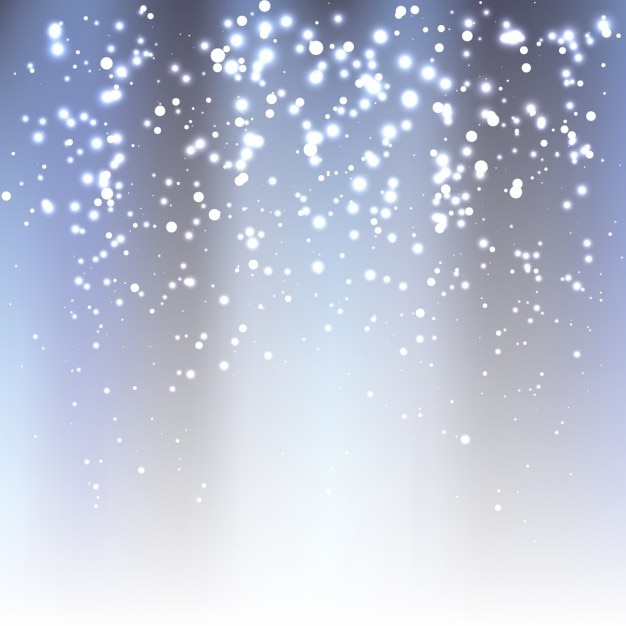 Free vector silver background with white lights