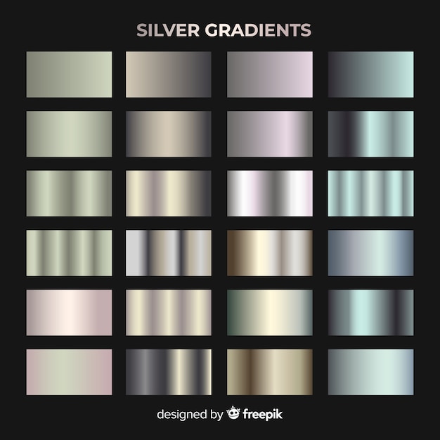 Silver gradient collection