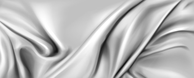 Free Vector silver silk cloth texture