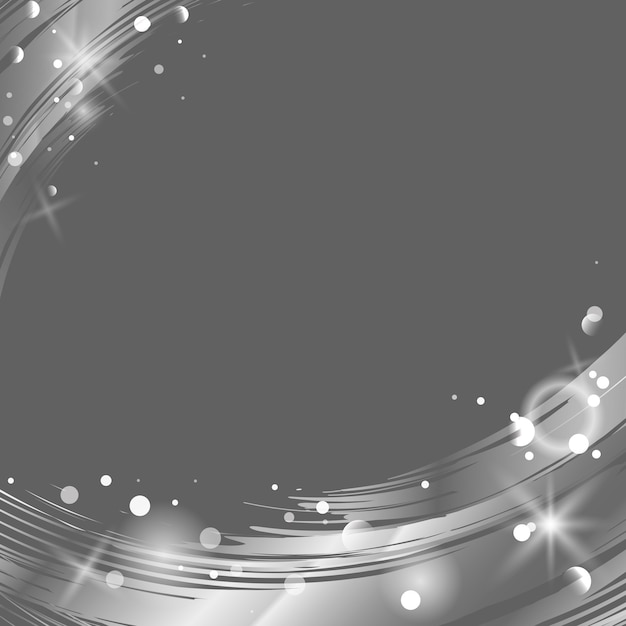 Free Vector silver wave abstract background illustration