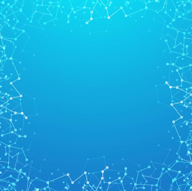 Simple blue technology background