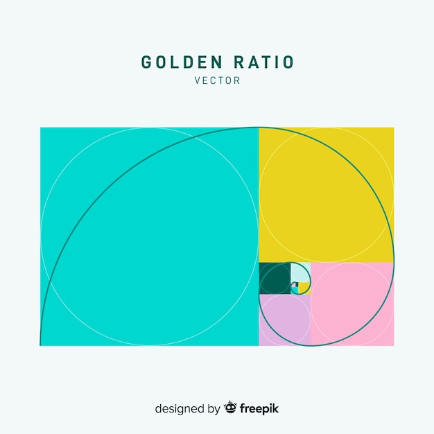 Simple golden ratio background