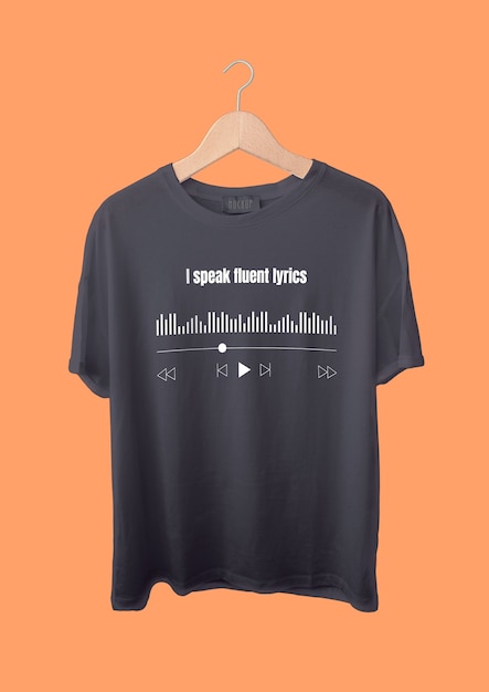 Simple music lover t-shirt