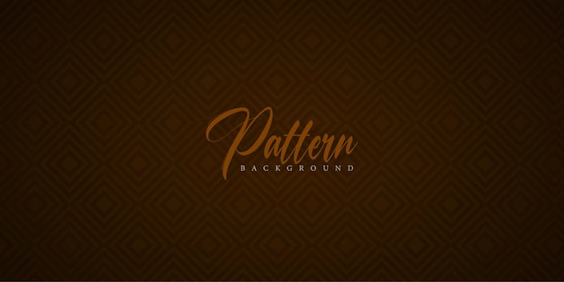 Simple Rhombus Seamless Pattern Dark Brown Multipurpose Abstract Background Banner