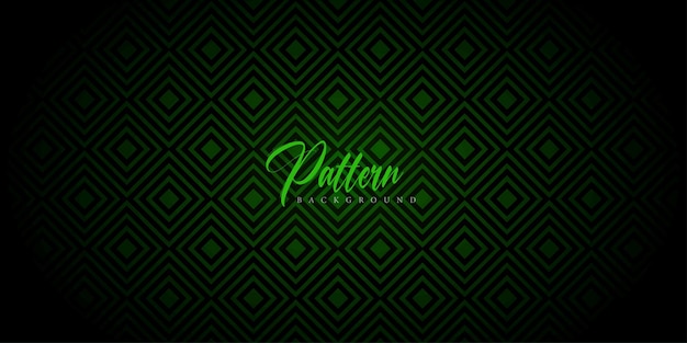 Simple Rhombus Seamless Pattern Dark Green Multipurpose Abstract Background Banner