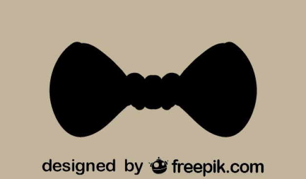 Free vector simple stilish retro bowtie icon