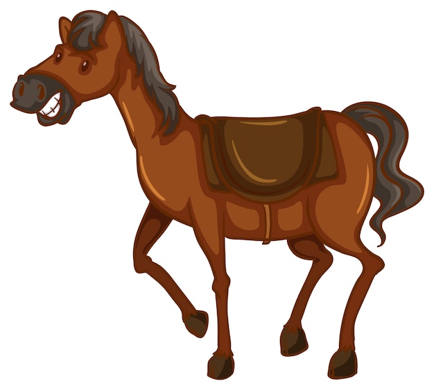 A sketch of a horse