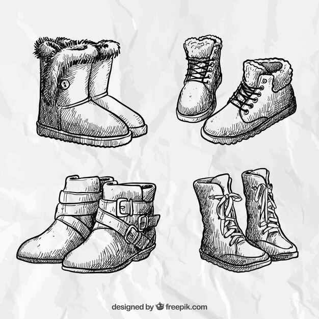 Sketchy boots