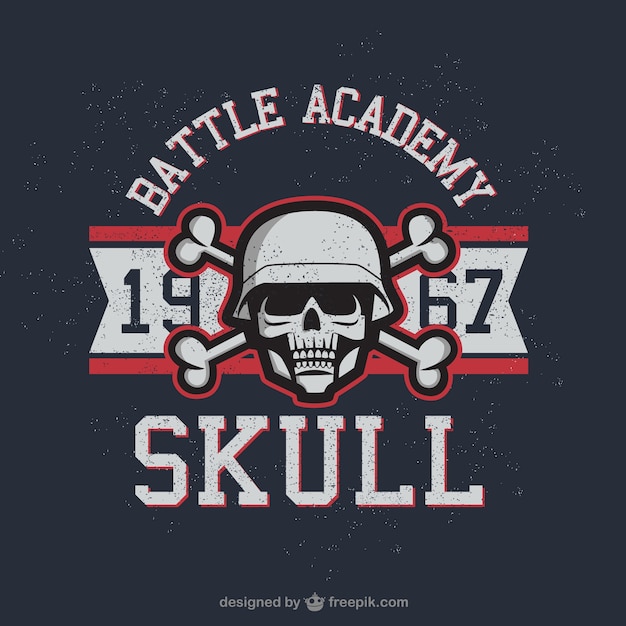 Skull badge