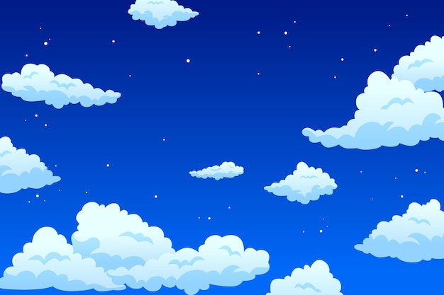 Sky background for video conferencing