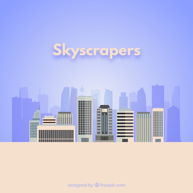 Free Vector skyscrapers