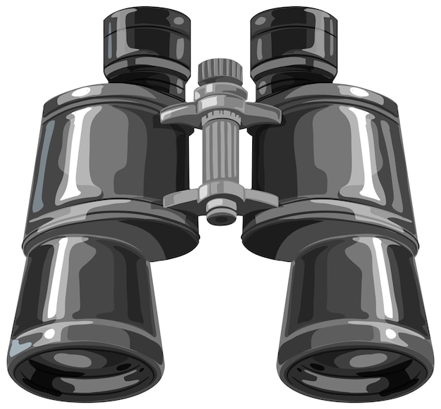 Free Vector sleek modern binoculars vector illustration