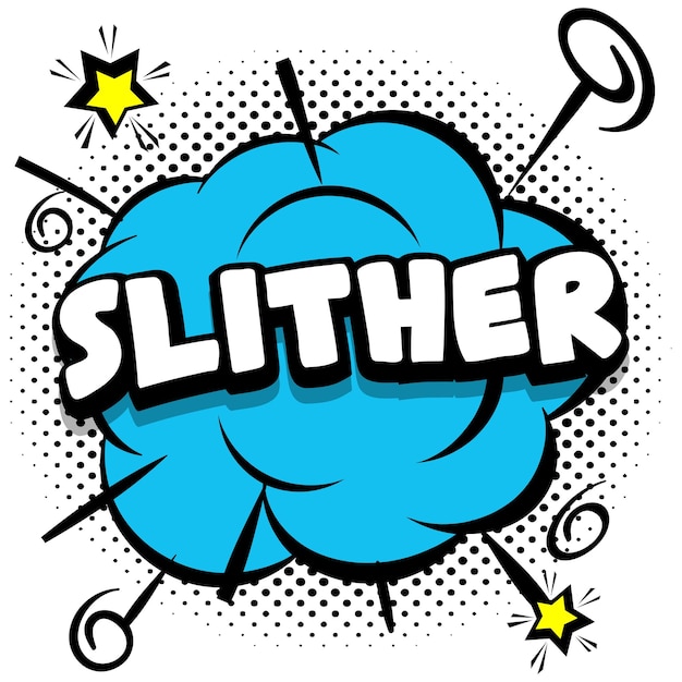 Free Vector slither comic bright template with speech bubbles on colorful frames