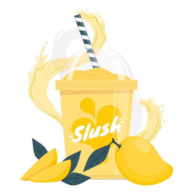 Slush concept illustration