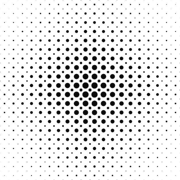 Small black halftoned dots background