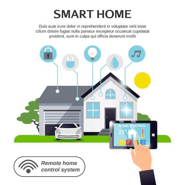 Smart Home Illustration