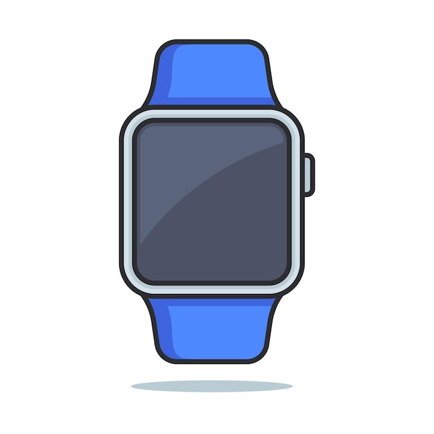 Smart Watch Cartoon Style