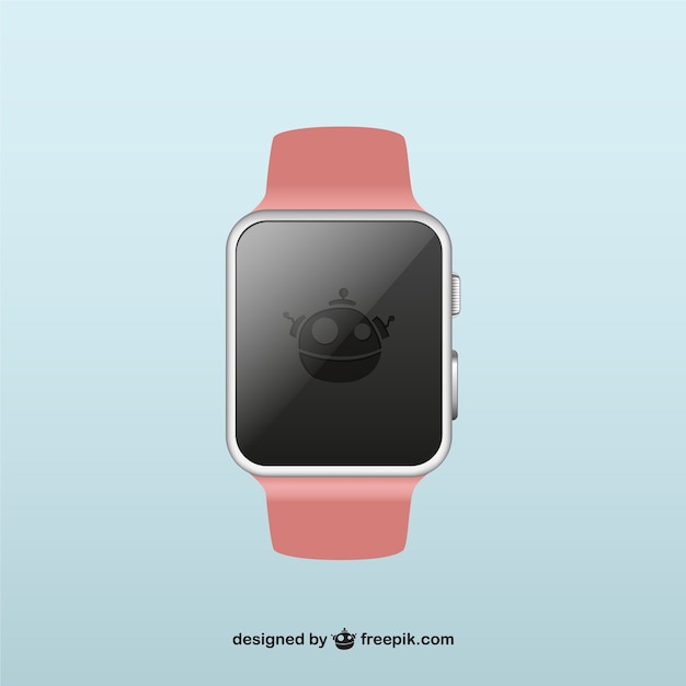 Free Vector smartwatch illustration vector