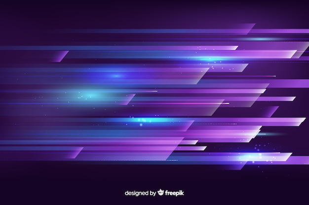 Free Vector smearing light movement background