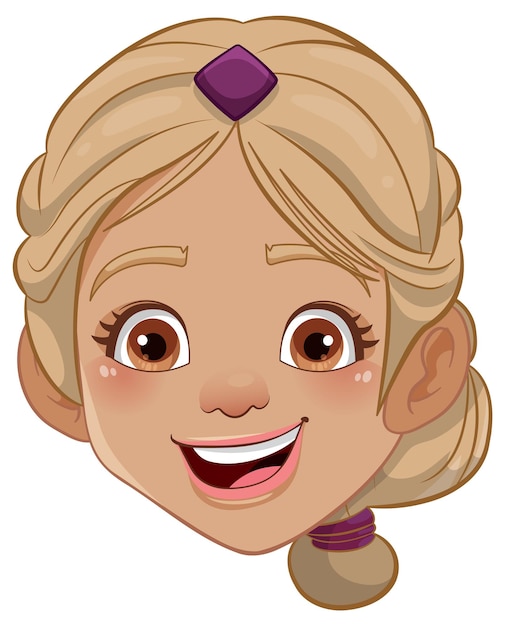 Free Vector smiling indian woman with youthful charm