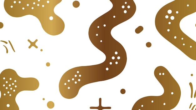 Free Vector smooth gold liquid background