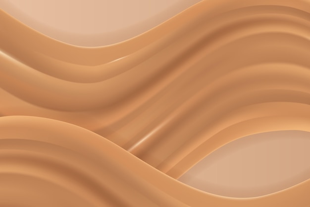 Free Vector smooth golden wave wallpaper