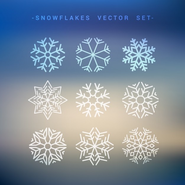 snowflakes collection