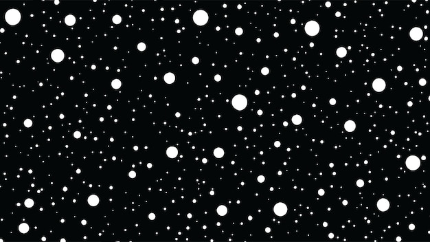 Free Vector snowflakes falling