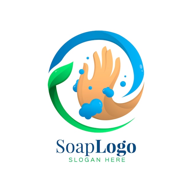 Soap logo template