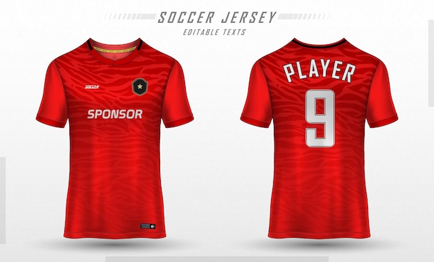 Soccer jersey template sport t shirt design