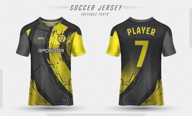 Soccer jersey template sport t shirt design