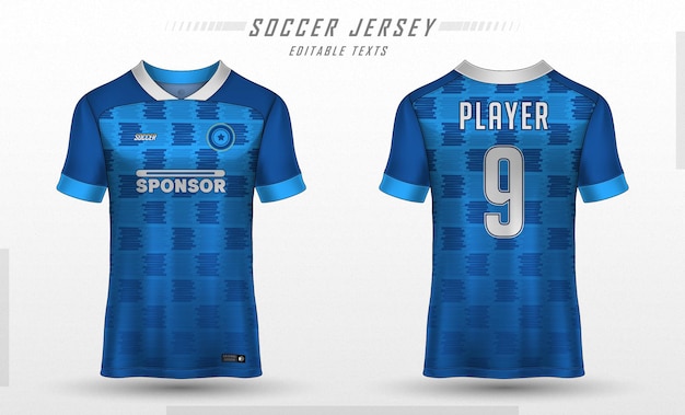 Soccer jersey template sport t-shirt design