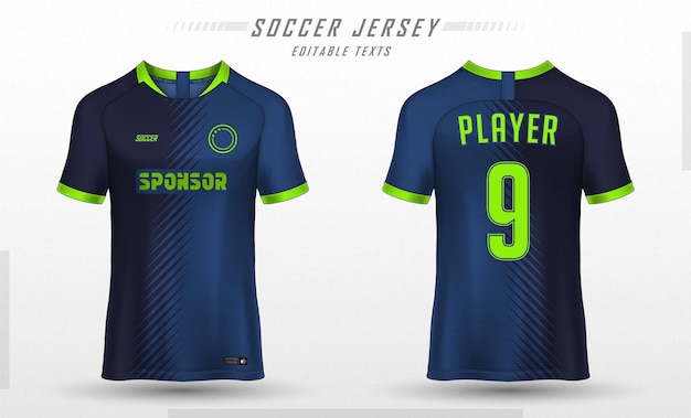 Soccer jersey template sport t shirt design