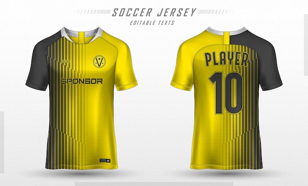 Soccer jersey template sport t shirt design