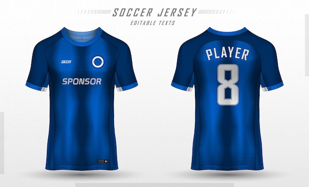 Soccer jersey template sport t-shirt design