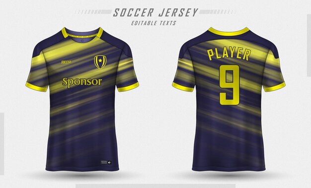 Soccer jersey template sport t shirt design