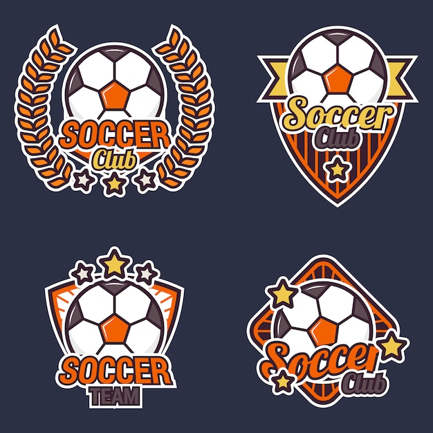 Soccer label collection