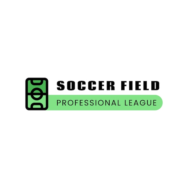 Free Vector soccer logo template