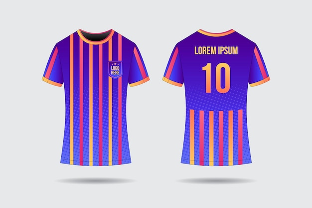 Soccer uniform concept