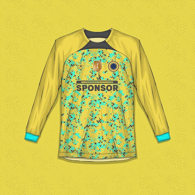 Free Vector soccer uniform vector graphics sublimation sports apparel designs