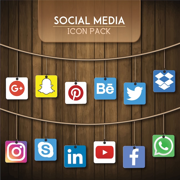 Social media icon pack