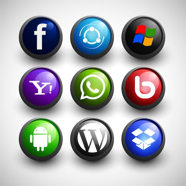 Social media icons