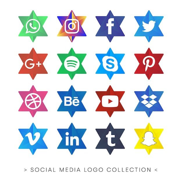 social media logo collection